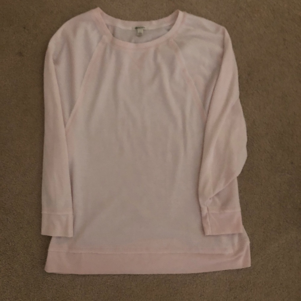 Versona Light Pink Girls' Long Sleeve Pullover